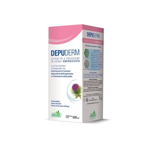 Depuderm estratto di erbe in acqua energizzata